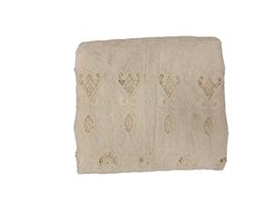 Tela de Algodón Peinado Blanco Elegante de Alta Demanda con Bordado Calado para Vestidos de Verano de Niñas, Ligera y Transpirable - Product Image 4