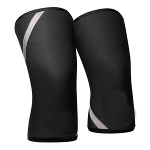 Power Lifting <b>Knee</b> Sleeves 5-7mm Neoprene Cotton Stabilizer Soft Nylon SBR Sponge Professional Protection Waterproof Breathable - Product Image 1