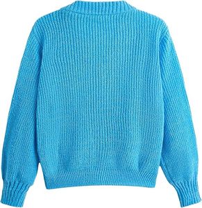 Suéter de Punto para Mujer con Sensación de Mohair, Cálido y Esponjoso para Invierno, Suave y Transpirable, Prenda de Moda Femenina - Product Image 6
