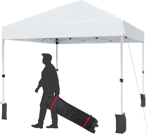 Carpa Plegable 10x10 con Instalación de un Solo Botón, Resistente, Impermeable, con Protección UV, para Exteriores, <span class=keywords><strong>Gazebo</strong></span>, <span class=keywords><strong>Toldo</strong></span> - Product Image 1