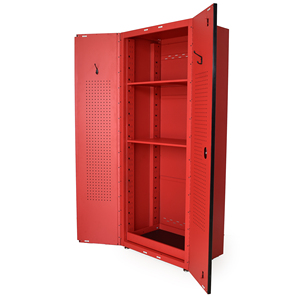 Armoire à outils en acier noir mat avec 3 tiroirs, idéale pour le rangement dans les garages et ateliers - Product Image 4