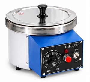 Bain-marie de laboratoire 5L avec agitateur, bain chauffant thermostaté haute température en acier inoxydable 50-250°C ° C - Product Image 1