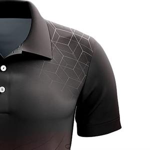 เสื้อโปโลปักโลโก้ OEM สำหรับผู้ชาย จำหน่ายจำนวนมาก เสื้อโปโลผ้าฝ้าย 100% รับทำแบรนด์ตามสั่ง เสื้อโปโลโปรโมชั่นสำหรับทุกเพศ - Product Image 5