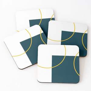 Luxury Handmade Customized MDF Cork Enamel Print <b>Coasters</b> <b>for</b> Beer Coffee <b>Drink</b> Holder MDF <b>Coaster</b> Home Use <b>for</b> Table Decorative - Product Image 1