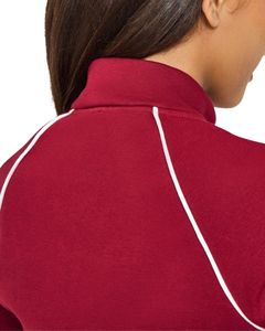 Chaqueta deportiva de mujer sin costuras, transpirable, talla grande, con cremallera completa, cuello alto, estilo bomber, para gimnasio, venta al por mayor. - Product Image 6