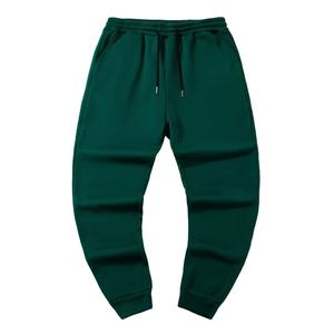 Pantalons de survêtement en toile décontractés sur mesure pour hommes, qualité supérieure, coton molletonné, respirant, respectueux de l'environnement - Product Image 1