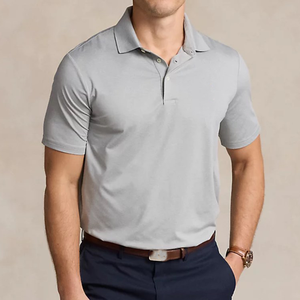 Camisetas Polo Personalizadas Bordadas para Hombre, 100% Algodón, Transpirables, de Punto, Manga Corta, con Logotipo Impreso o en Blanco - Product Image 1