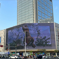 Pemasok Layar Video LED Seamless PUSHUNLED, Papan Reklame LED Luar Ruangan