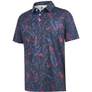 Camiseta de Manga Larga con Cuello Sublimado de Alta Calidad, Logotipo Personalizado, Poliéster y Algodón, Lisa, Camisetas Polo Sublimadas para Hombre en Venta - Product Image 3