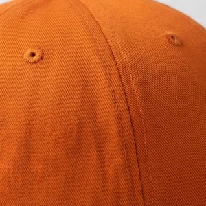 Gorra de Béisbol Naranja Lisa, Modelo A1, de Algodón Flexible, Unisex, Estilo Premium, para Hombre y Mujer - Product Image 5