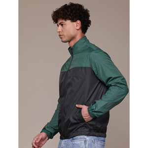 Men's <b>Quilted</b> Puffer <b>Jacket</b> Outdoor Winter Windbreaker Zipper Closure Lightweight Color Block Outerwear Puffer <b>Jacket</b> - Product Image 2