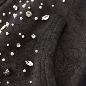 Custom Made Design High Quality Basics <b>Pullover</b> <b>Men</b> Rhinestone Hoodies Solid Color Plus Size <b>Men</b> Rhinestone Hoodies - Product Image 5