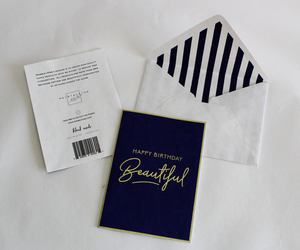 Cartes de vœux élégantes pour différentes occasions, fabriquées en papier recyclé et coton, faites à la main, avec enveloppes. - Product Image 1
