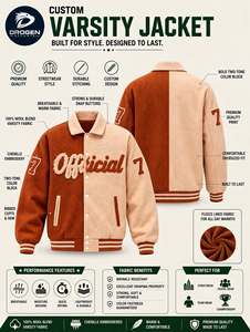 New Arrival <b>Men</b> Baseball <b>Jacket</b> Letter Embroidery Stand Collar Riding Coat Couples Style Leather <b>Jacket</b> Anti Stab <b>Thin</b> Polyester - Product Image 2