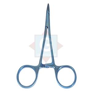 เครื่องมือผ่าตัดเกรย์ ร็อคส์ แบบใช้แล้วทิ้ง  ที่จับเข็มเฮการ์  ขนาด 14 ซม.  ทำจากสแตนเลสสตีล  ปลอดเชื้อ  ใช้งานด้วยมือ  -4546-40 ได้รับการรับรองมาตรฐาน CE - Product Image 1