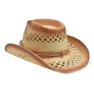 Summer Jazz Straw <b>Hat</b> <b>for</b> Men and <b>Women</b> Western Cowboy Bucket Style Felt Party Cap in 3 Colors-<b>Beach</b> Party or Casual Wear - Product Image 1