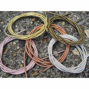 ลวดเย็บปักลวดทองแดงฝรั่งเศส jaseron zardosi สีทองโบราณ - Product Image 5
