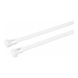 Attaches de câbles réutilisables en nylon 66, 300 mm, largeur 9 mm, autobloquantes avec bouton de déverrouillage rapide, lot de 100 pour l'organisation des câbles industriels - Product Image 3