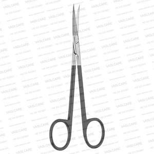 Ciseaux de dissection Tebbetts Delicate Serrated SuperCut 5-1/4″ (13,5 cm), ciseaux chirurgicaux courbés pour rhinoplastie et chirurgie plastique - Product Image 5