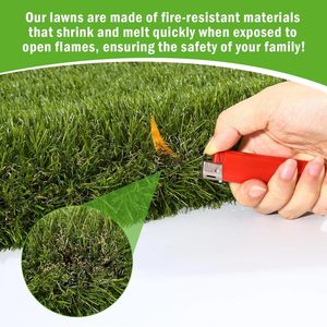 TH-PAG-352 High Quality Artificial Grass <b>Mat</b> for Pets Comfortable <b>Waterproof</b> Easy Maintenance Ideal for Apartment or Backyard - Product Image 3