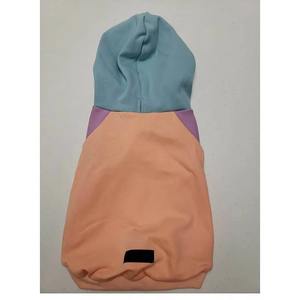 Sweat-shirts pour chiens bicolores à blocs de couleurs, design à manches raglan, vêtements sportifs pour animaux de compagnie, service d'impression de logo personnalisé, directement de l'usine - Product Image 2