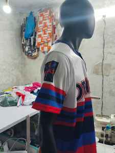 Superbe fabrication Sialkot Pakistan, vêtements de sport Long Mission, chemise de baseball sublimée avec 2 boutons, chemise de baseball personnalisée. - Product Image 3