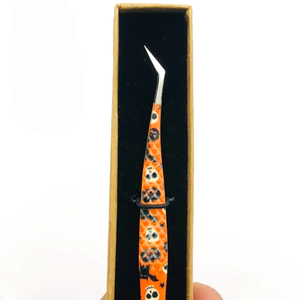 Pinzas de Volumen para Pestañas de 90 Grados, Personalizadas, de Alta Calidad, Antiestáticas, Duraderas, con Punta de Fibra, de Acero Inoxidable - Product Image 5