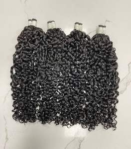 CABELLO RIZADO CABELLO VIETNAMÉS Cabello humano virgen TEXTURAS RIZADAS para MUJERES NEGRAS - Product Image 6