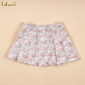 DR4517 – กระโปรงเด็กผู้หญิงลายดอกไม้ - Product Image 4