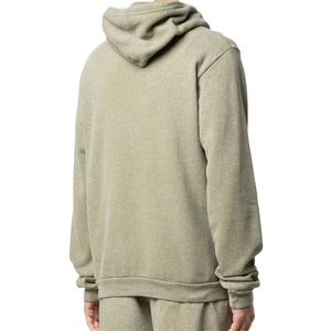 Personalizado Y2K Unisex Rhinestone esqueleto pesado algodón Streetwear hombres ropa fabricantes con capucha cara completa Zip Up - Product Image 5