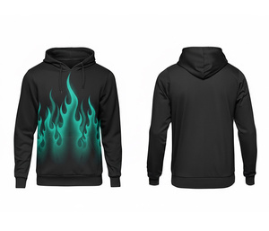 เสื้อฮู้ดกีฬาแบบสั่งทำพิเศษ พิมพ์ลายแบบซับลิเมชั่นเต็มตัว เสื้อทีมแบบสั่งทำพิเศษ เสื้อฮู้ดสำหรับผู้ชาย ผู้หญิง และเยาวชน เสื้อแจ็คเก็ตมีฮู้ดสำหรับฝึกซ้อม ชุดกีฬา - Product Image 4