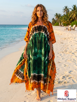 Robe longue kaftan personnalisée pour femme, imprimé africain, élégante, mode estivale, fabricant OEM ODM, fournisseur de tissus sur mesure