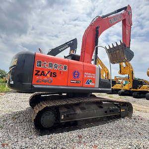 En stock, Hitachi ZX240, mini-excavatrice sur chenilles de 24 tonnes, homologuée EPA, grande excavatrice d'occasion, <span class=keywords><strong>vente</strong></span> aux enchères, excavatrice d'occasion à prix avantageux - Product Image 1