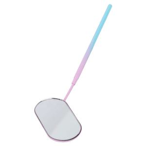 Espejo de Maquillaje Portátil para Salón de Pestañas, Espejo de Mano Pequeño de Plástico con Forma de Corazón y Diseño de Pestañas, Herramienta de Belleza para Pestañas - Product Image 2