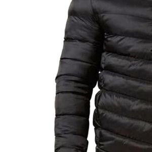 Mens Lightweight Winter Puffer Jacket Hooded Water Resistant Thermal Down <b>Coat</b> Wholesale - Product Image 2