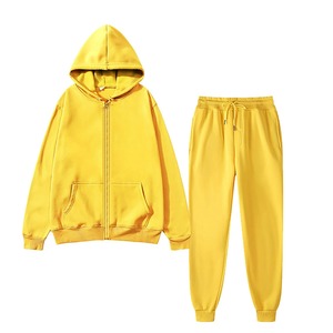 Unisex <b>Hoodie</b> 100% Cotton Sportswear Breathable Fitness Gym Jogger <b>Running</b> Set Winter Sports Tracksuit Plus Size Feature - Product Image 2
