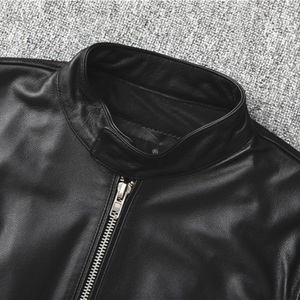 Veste en cuir pour homme, style streetwear, vêtements décontractés d'hiver, nouvelle mode, imperméable, veste en cuir sur mesure pour homme, CP-MLJ-16 - Product Image 3