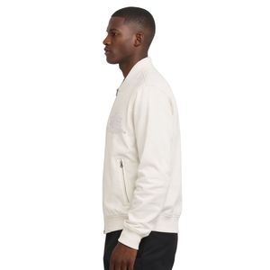 Chaqueta Bomber de Gamuza Vegana Kappa Alpha Psi Tonal Kream, Ropa de Fraternidad Griega con Comodidad Premium y Estilo Moderno - Product Image 3