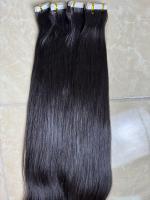 Cinta de cabello virgen vietnamita crudo barato de fábrica en cinta de extensiones en extensiones de cabello humano