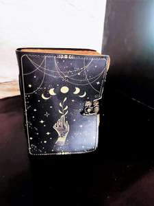 Carnet miniature en cuir personnalisé, fait main, style vintage, avec logo imprimé sur mesure, cadeau écologique avec crayon pour hommes et femmes - Product Image 4