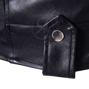 Manteaux en cuir pour hommes sur mesure avec logo personnalisé, design de votre choix, vestes d'hiver pour hommes, vestes tendance pour hommes - Product Image 5