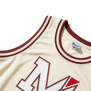 Maillots de basket personnalisés en gros avec logo sublimé, tissu mesh respirant, designs de maillots de basket pour équipes - Product Image 5