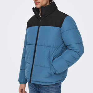 New Streetwear <b>Winter</b> Men's Down Puffer Jacket 2025 Wholesales Plain Outdoor Waterproof Puffer <b>Coats</b> - Product Image 5