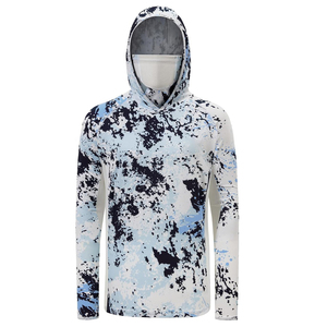 Camiseta de Pesca de Poliéster de Secado Rápido con Protección UV Personalizada, Impresión por Sublimación, Bajo MOQ, Venta Caliente - Product Image 2
