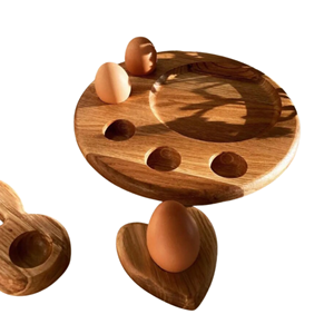 ถาดไข่พรีเมียม, ที่วางไข่รักษ์โลก, ถาดไม้สำหรับวางบนเคาน์เตอร์สำหรับงานปาร์ตี้อีสเตอร์, สินค้าตามฤดูกาลขายส่งจากเวียดนาม - Product Image 3