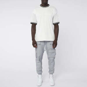 Pantalones de trabajo de mezclilla para hombre con logotipo personalizado, doble rodilla, pantalones de pintor, pantalones de carpintero personalizados, pantalones cargo, vaqueros para hombre - Product Image 1