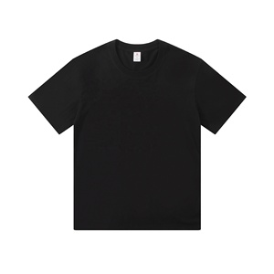 T-shirt unisexe 100% coton à col rond, coupe classique pour homme, couleur unie, t-shirt décontracté, t-shirt à manches courtes pour femme pour un confort quotidien - Product Image 4