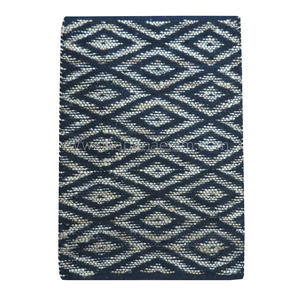 Lujosa alfombra redonda de yute hecha a mano de La India Alfombra de fibra natural trenzada a mano con diferentes diseños y formas - Product Image 6