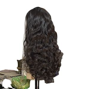 Wig for Black Women <b>Hair</b> Single Donor Human <b>Hair</b> Wigs Human <b>Hair</b> Lace Frontal <b>Curly</b> Bouncy - Product Image 1