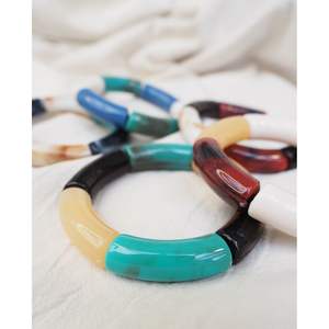 Bracelets en résine faits à la main, style cristal, accessoires de mode modernes pour femmes - Product Image 5